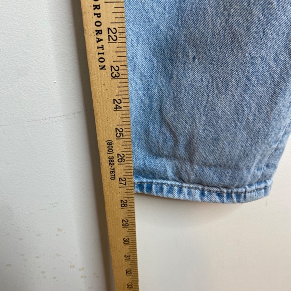 Everlane 90s Cheeky Jean 27 Light Wash Denim Organic Cotton Straight High Rise - Picture 10 of 12